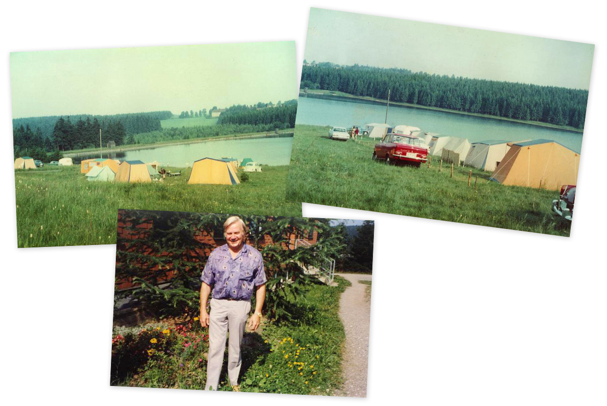 Die Geschichte des Campingplatzes in den 70ern