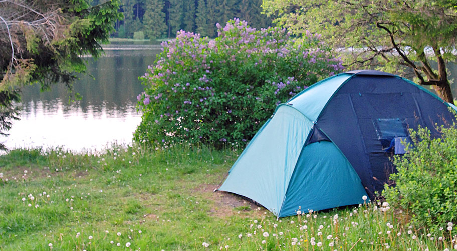 Zeltplätze beim Camping im Harz